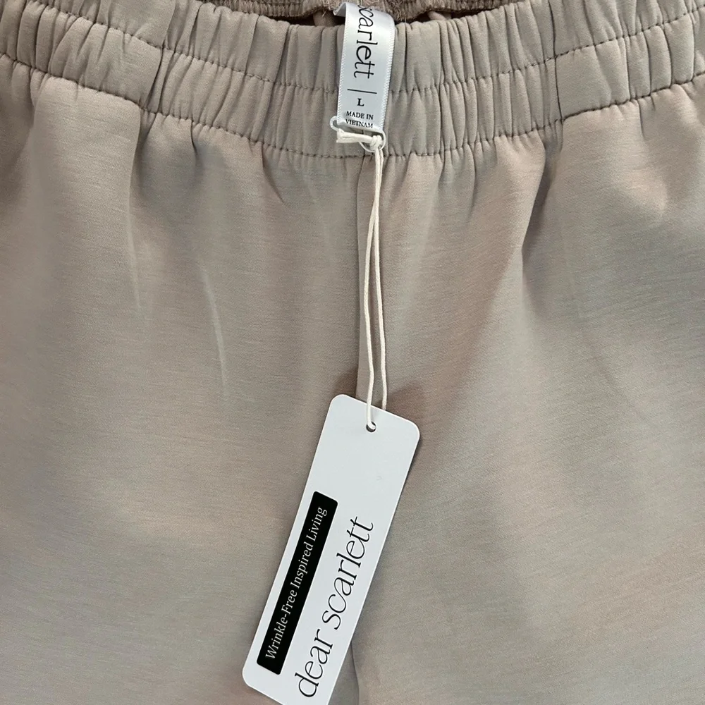 Dear Scarlett Taupe Mock-Neck Half Zip Travel Set - Picture 4 of 4